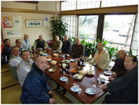 男性の方々でお食事会